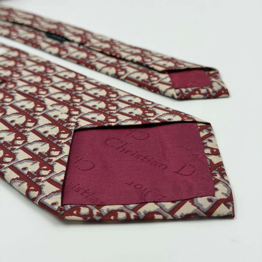 ✨️新品未使用✨️ Christian Dior ネクタイ トロッター レッド