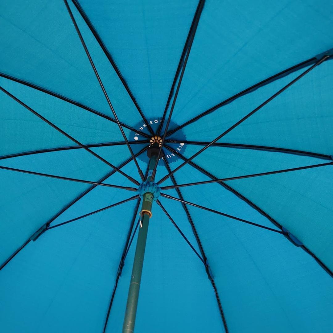 新品タグ付　セレブ傘　 シルク 27,000円　月装 　uv雨傘 京都 高級傘