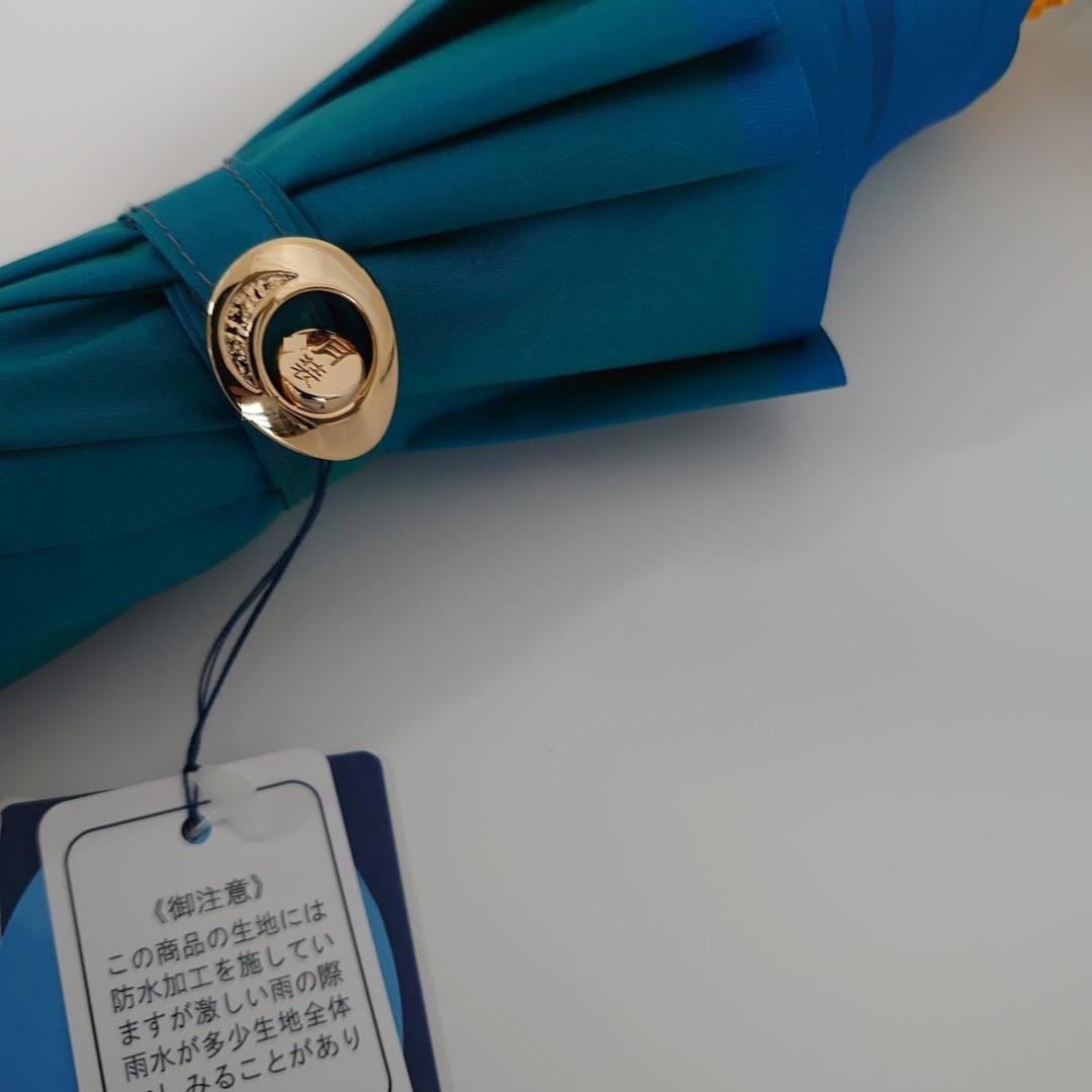 新品タグ付　セレブ傘　 シルク 27,000円　月装 　uv雨傘 京都 高級傘