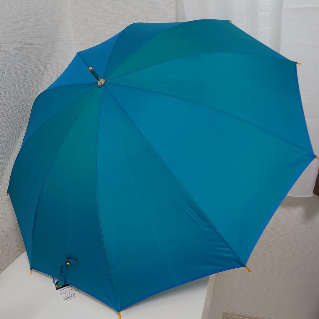 新品タグ付　セレブ傘　 シルク 27,000円　月装 　uv雨傘 京都 高級傘