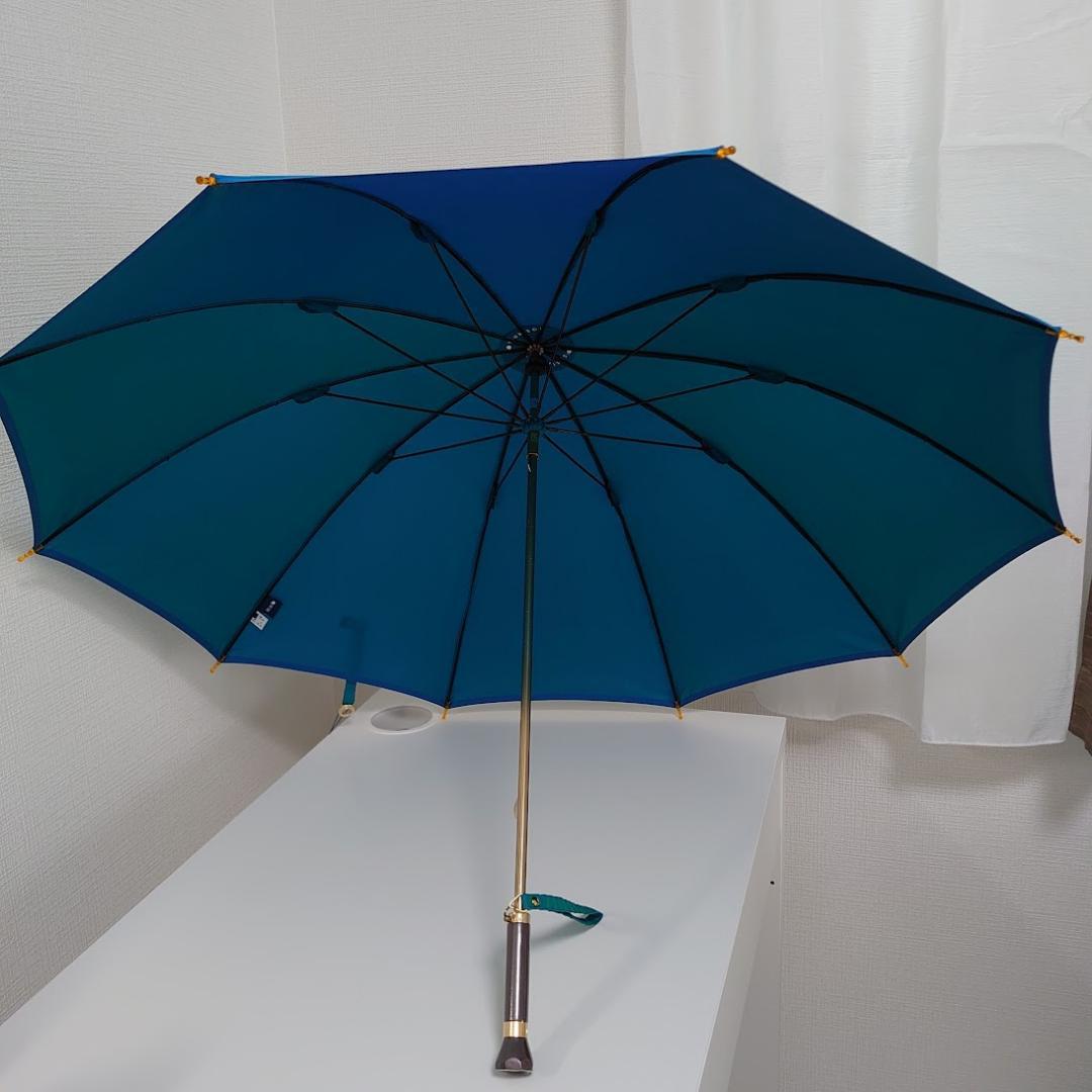 新品タグ付　セレブ傘　 シルク 27,000円　月装 　uv雨傘 京都 高級傘