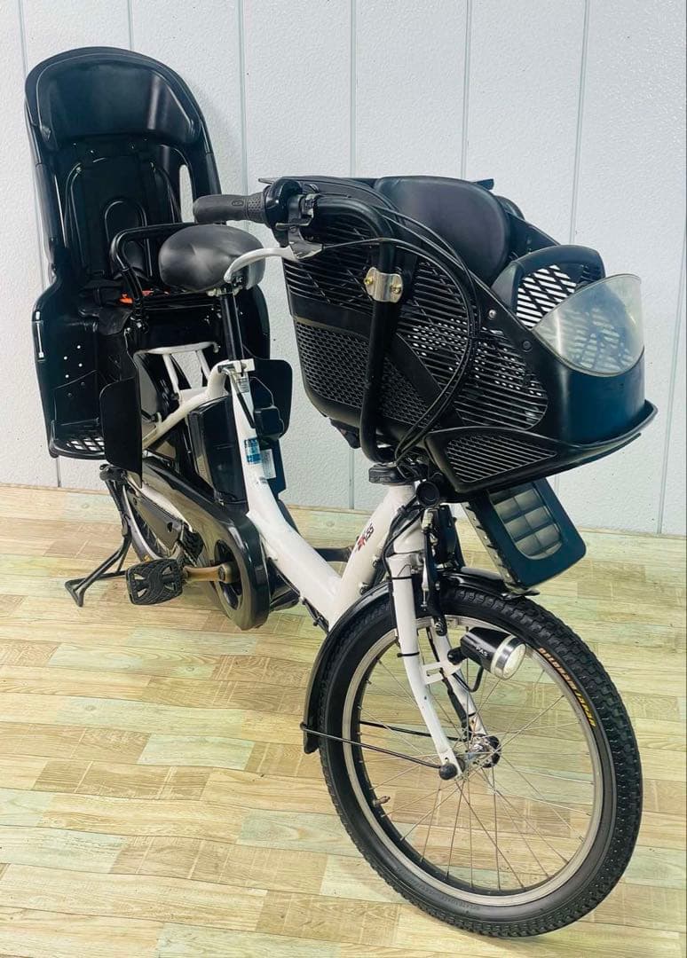 2997ヤマハ12.8アンペア3人乗り対応20インチ子供乗せ　電動アシスト自転車