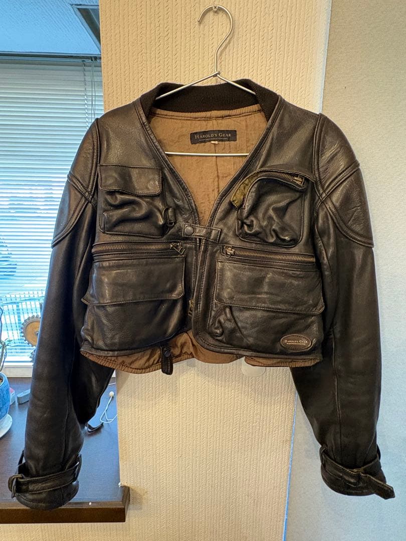 ハロルズ・ギア ベリーショートレザージャケット
