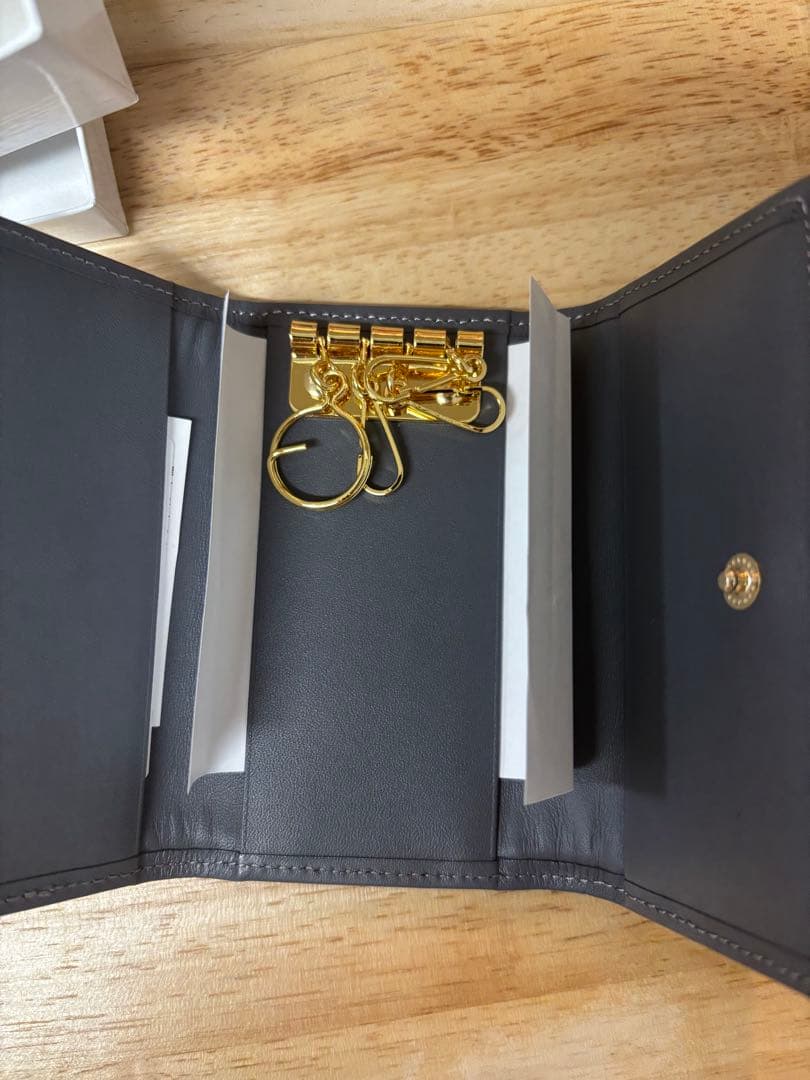 フェイラー　ハイジグレー　キーケース