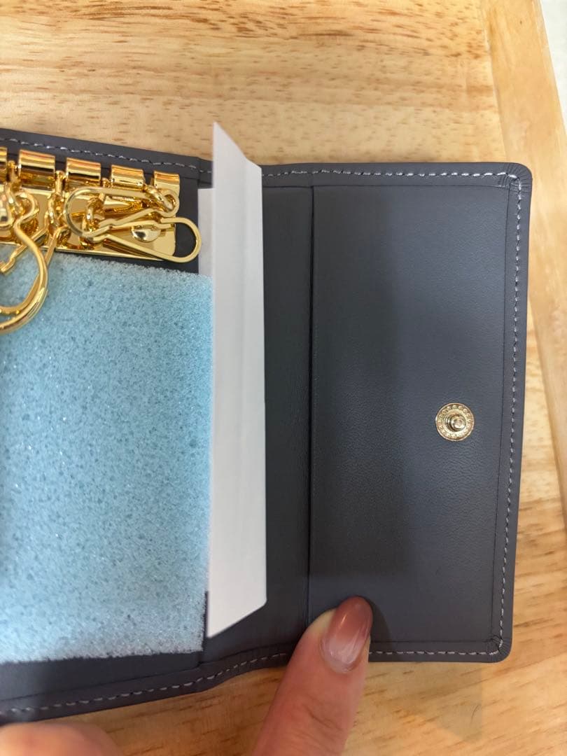 フェイラー　ハイジグレー　キーケース