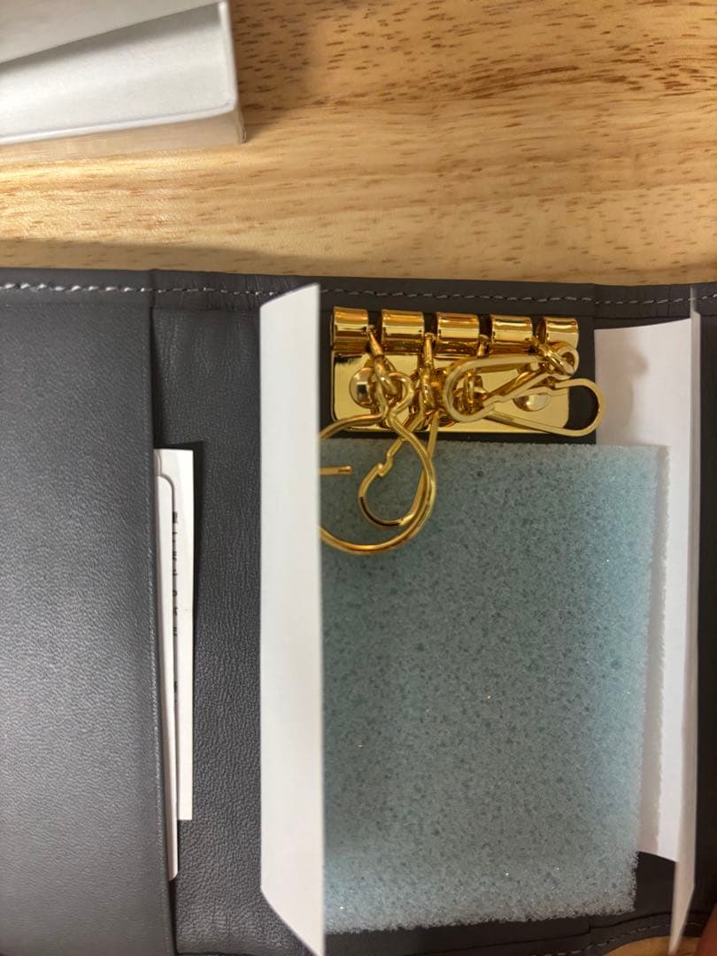 フェイラー　ハイジグレー　キーケース