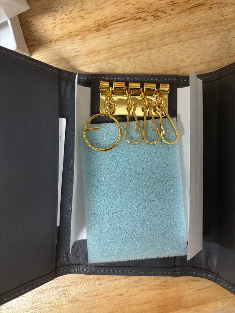 フェイラー　ハイジグレー　キーケース