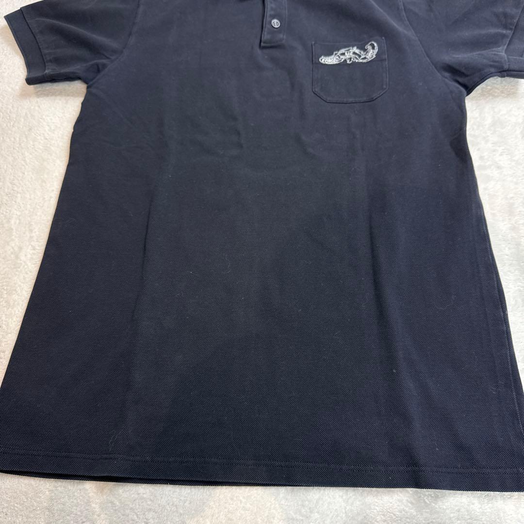 ディオールオム　ポロシャツ　ブラック　サイズ不明(S相当)