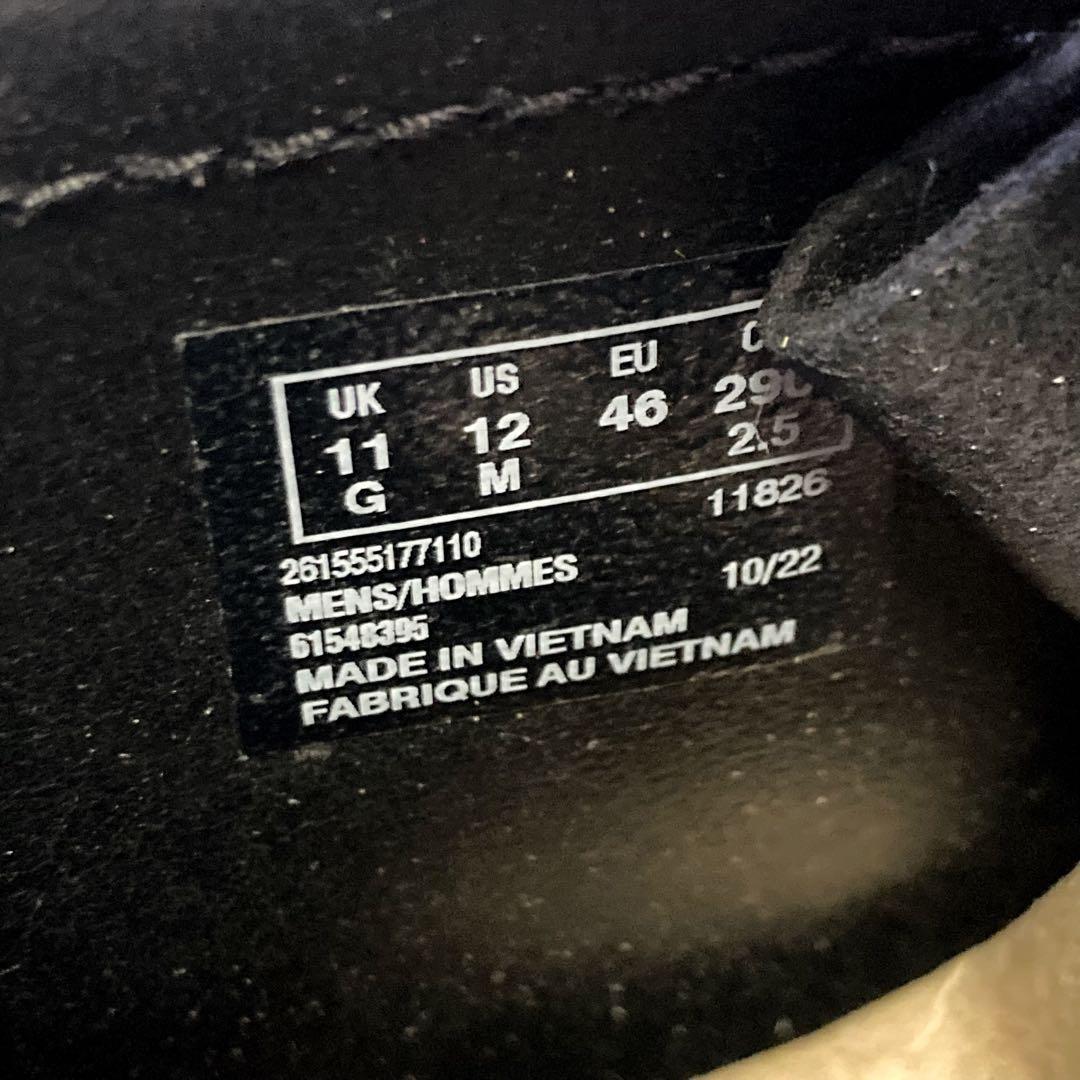 新品✨クラークスオリジナル ワラビー スエード 黒 UK11 US12