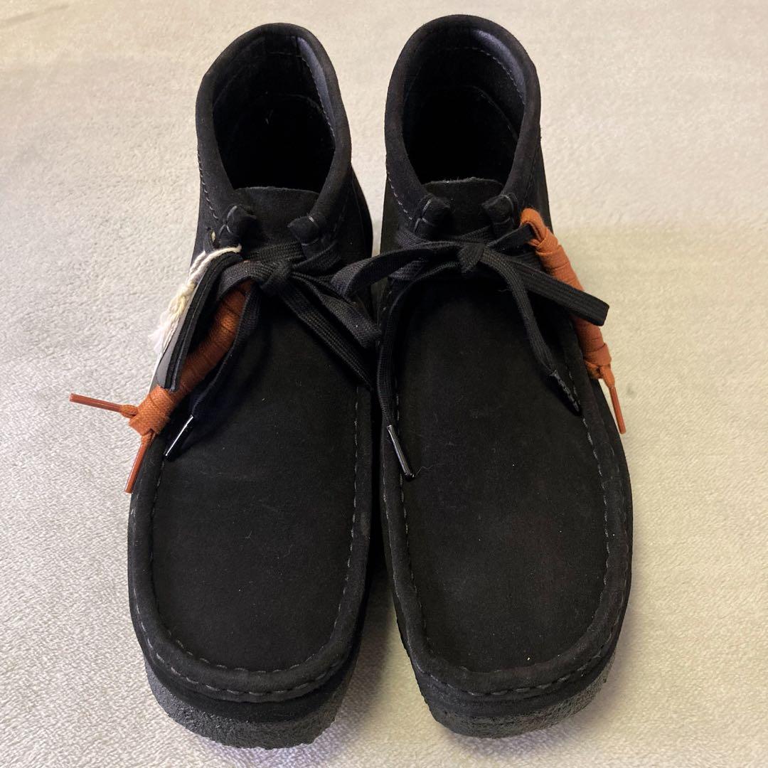 新品✨クラークスオリジナル ワラビー スエード 黒 UK11 US12
