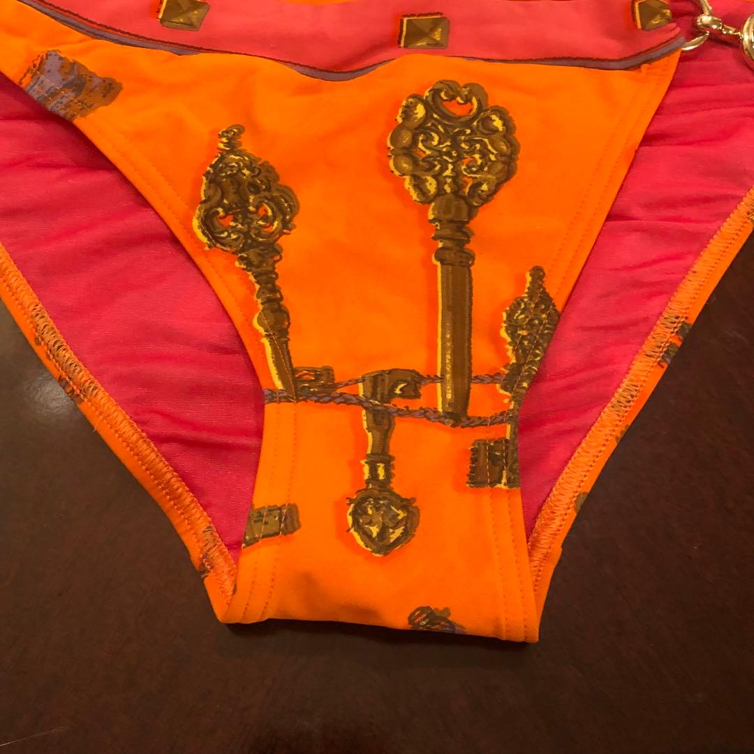 オレンジ・ピンク セパレート水着