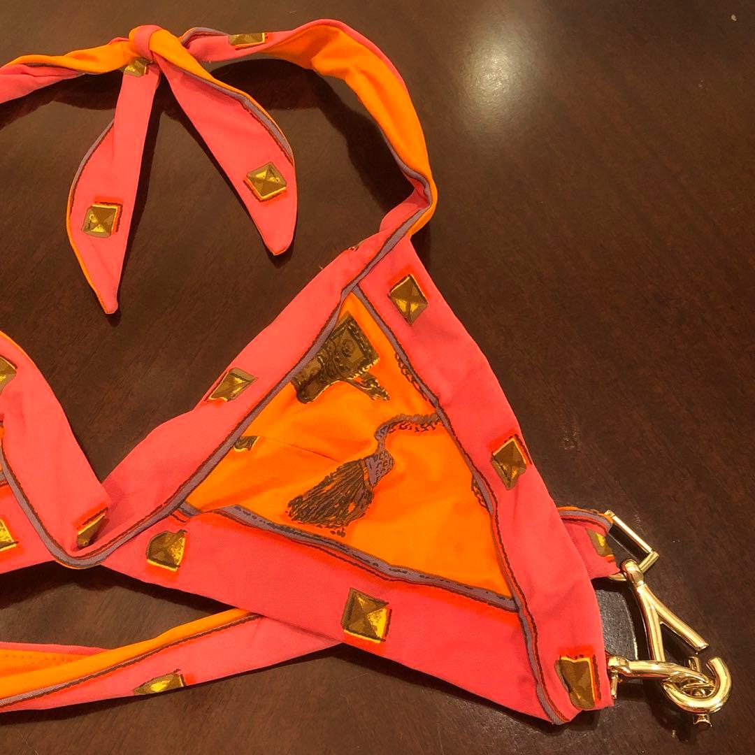 オレンジ・ピンク セパレート水着