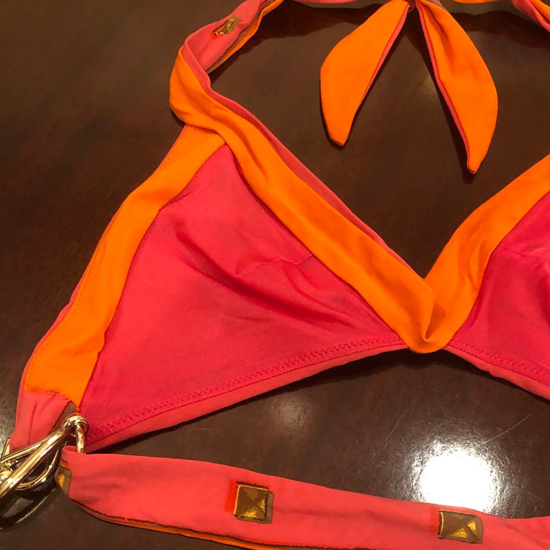 オレンジ・ピンク セパレート水着