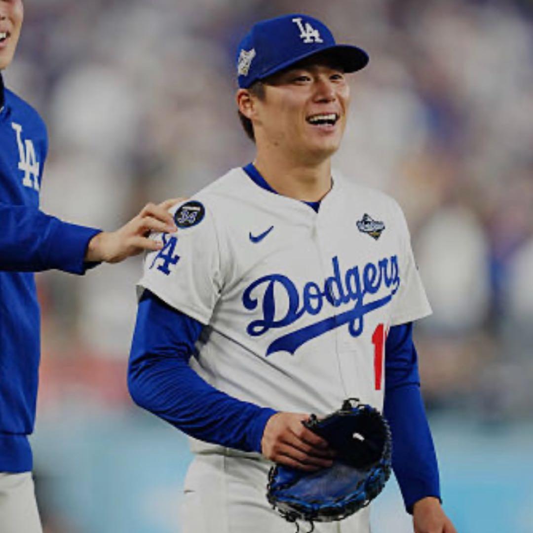 ドジャース 山本由伸 2025ワールドシリーズ MVP ユニフォーム 大谷翔平