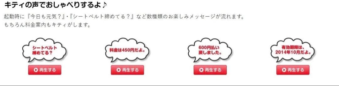 Hello Kitty ETC車載器