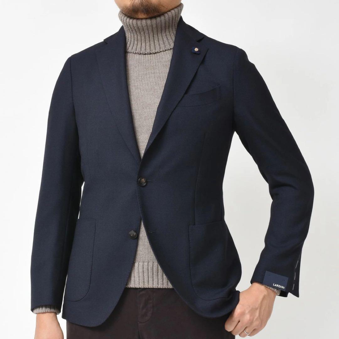 ラルディーニ　ホップサックジャケット　テーラードジャケット　46