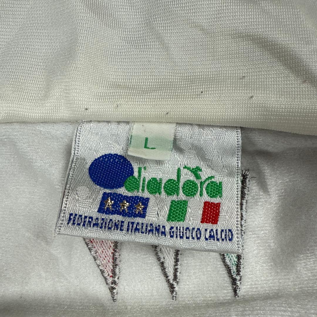 93-94 ディアドラ サッカー イタリア代表 トラックジャケット L ジャージ