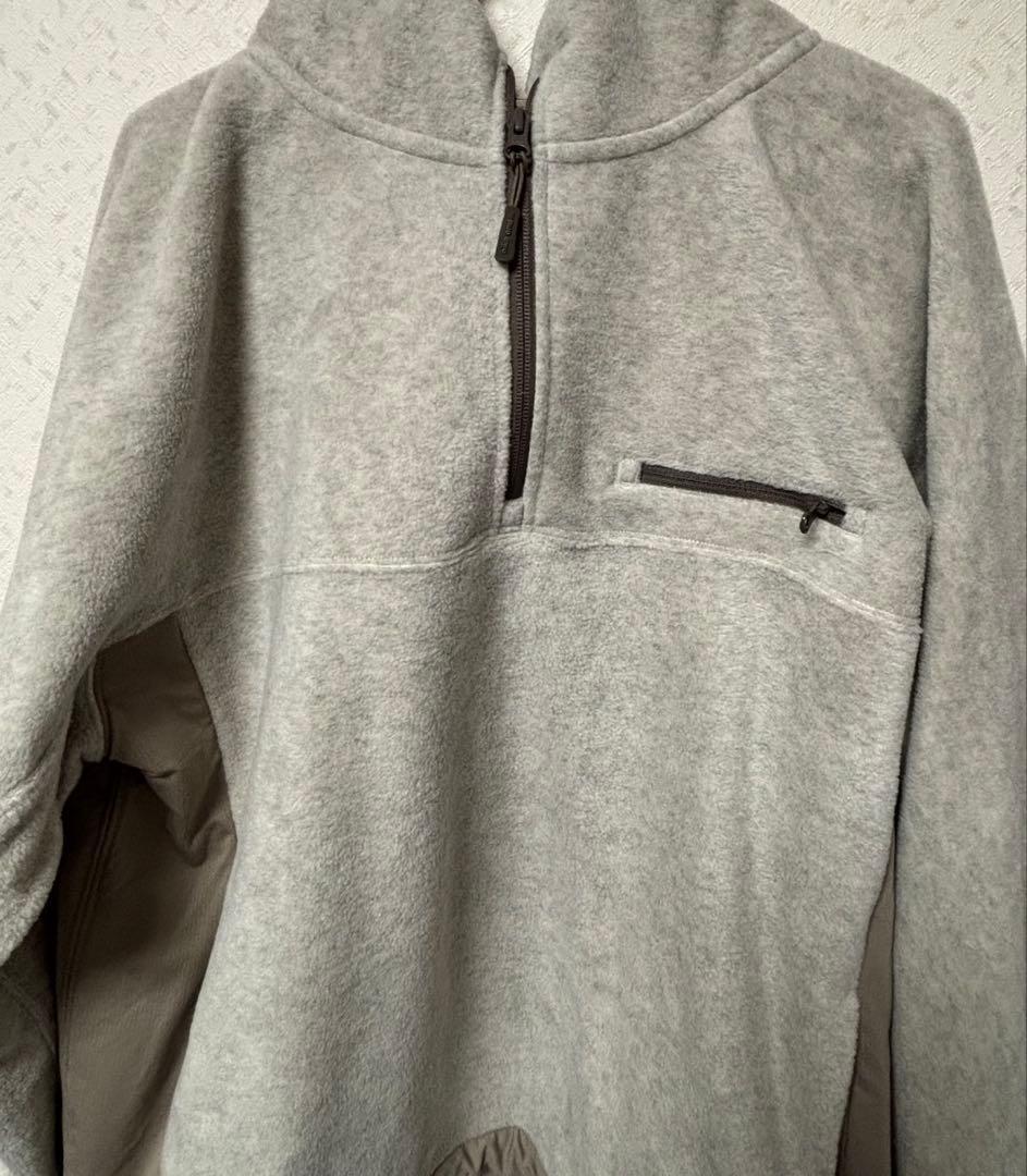 niko and… ソフトフリース切り替えzipパーカー　完売品　ベージュ