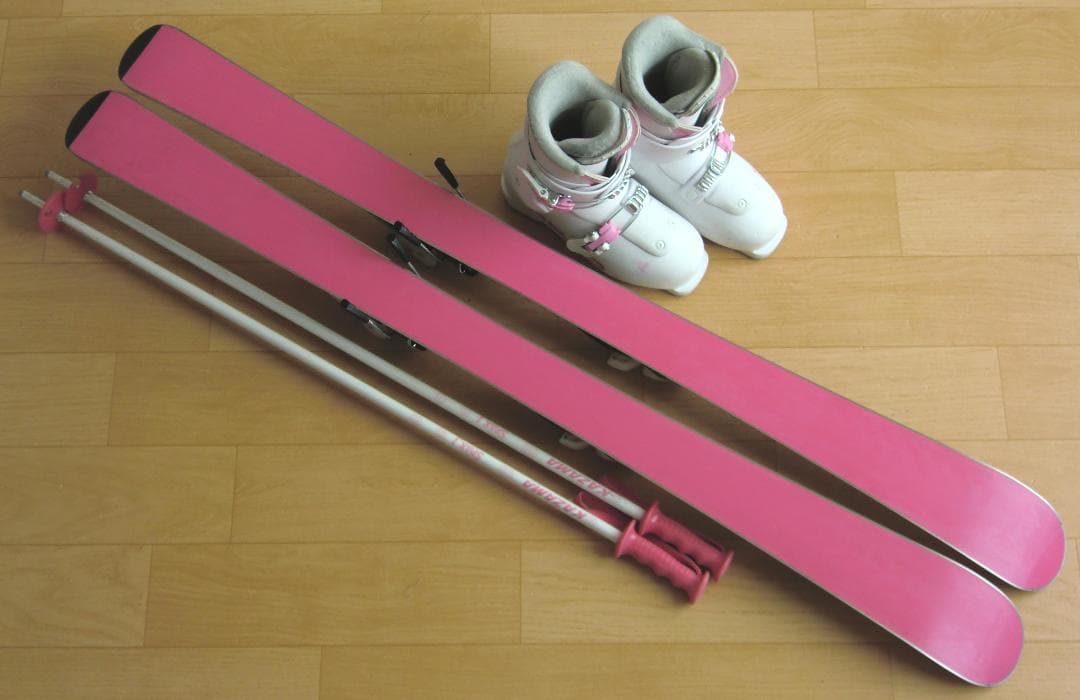 ■■送料無料■ELAN＋HEAD■子供用スキーセット■120/22.5■WAX■