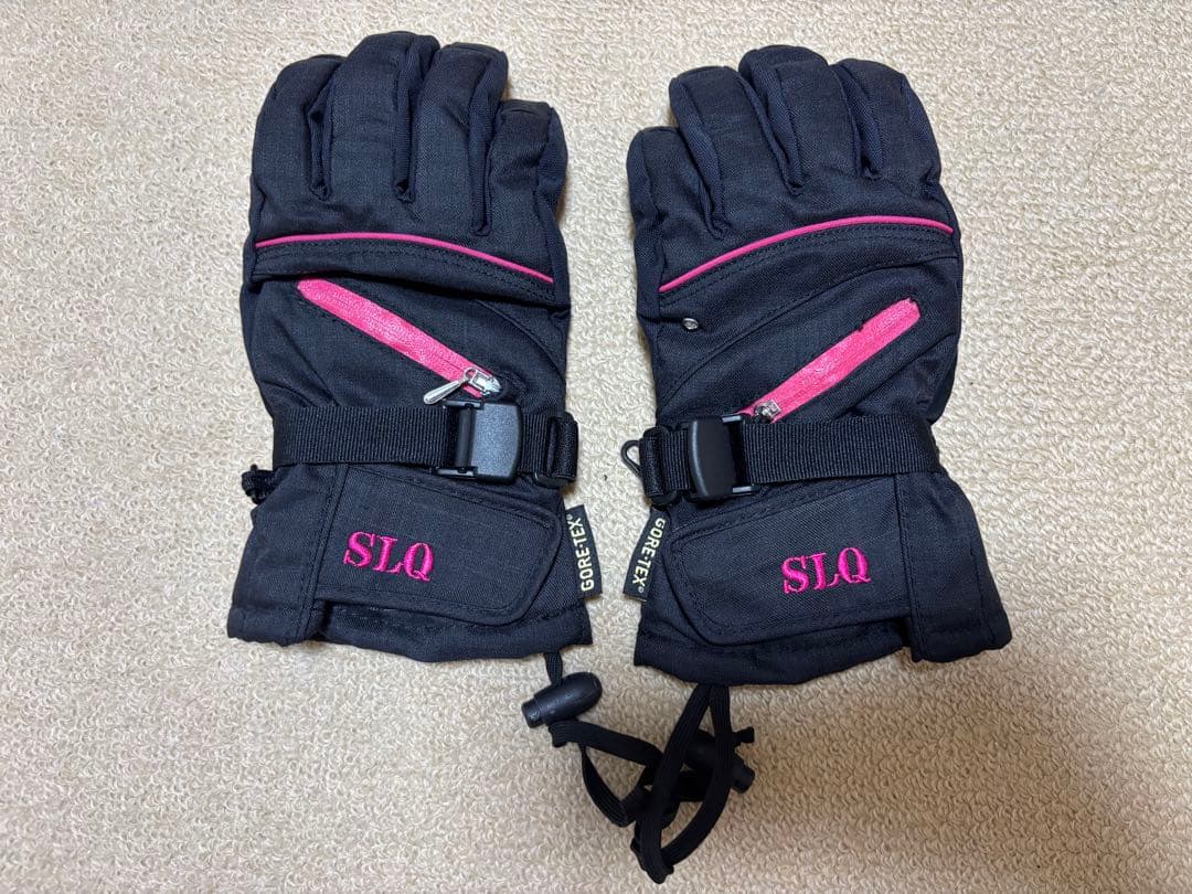 レディース4点セット スキー スノボ ウェア グローブ ヒップガード ゴーグル