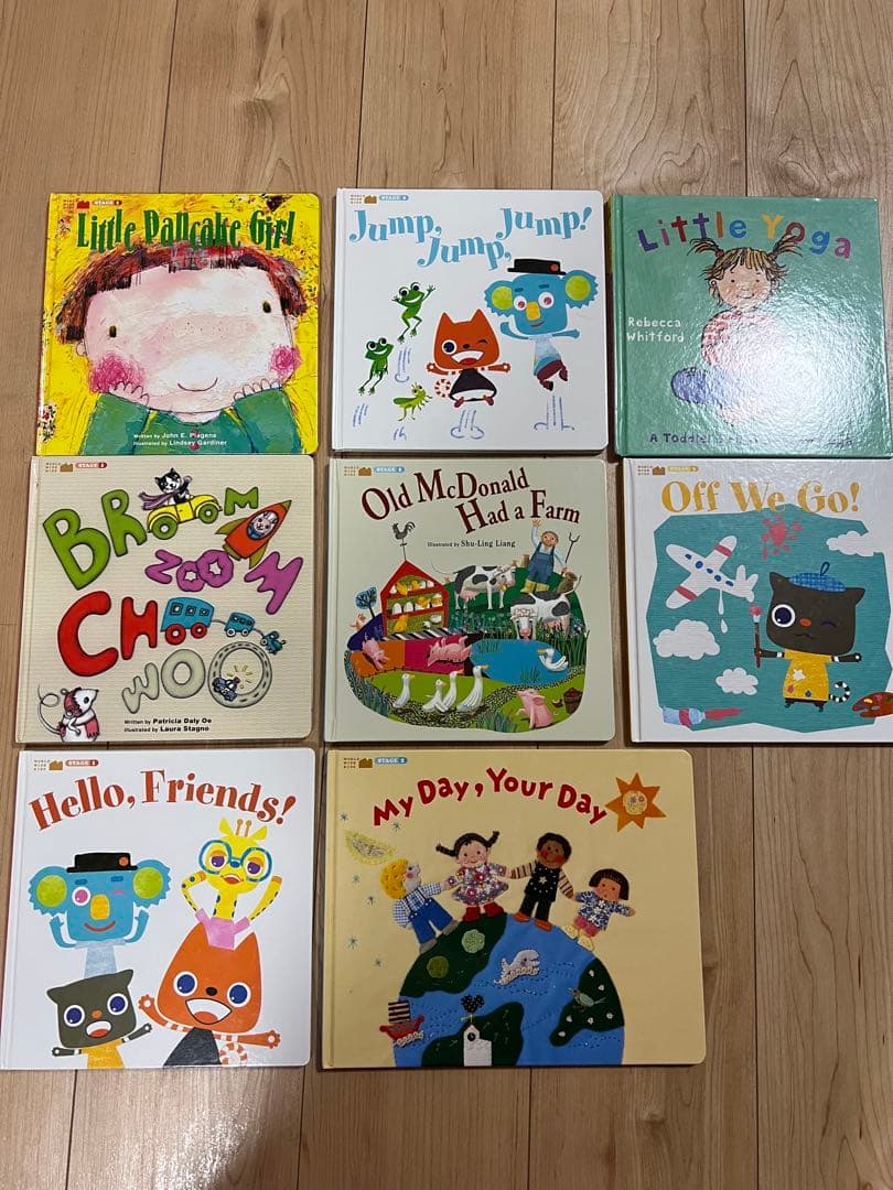 WWK ワールドワイドキッズ　ピクチャーブックセット　CD付き