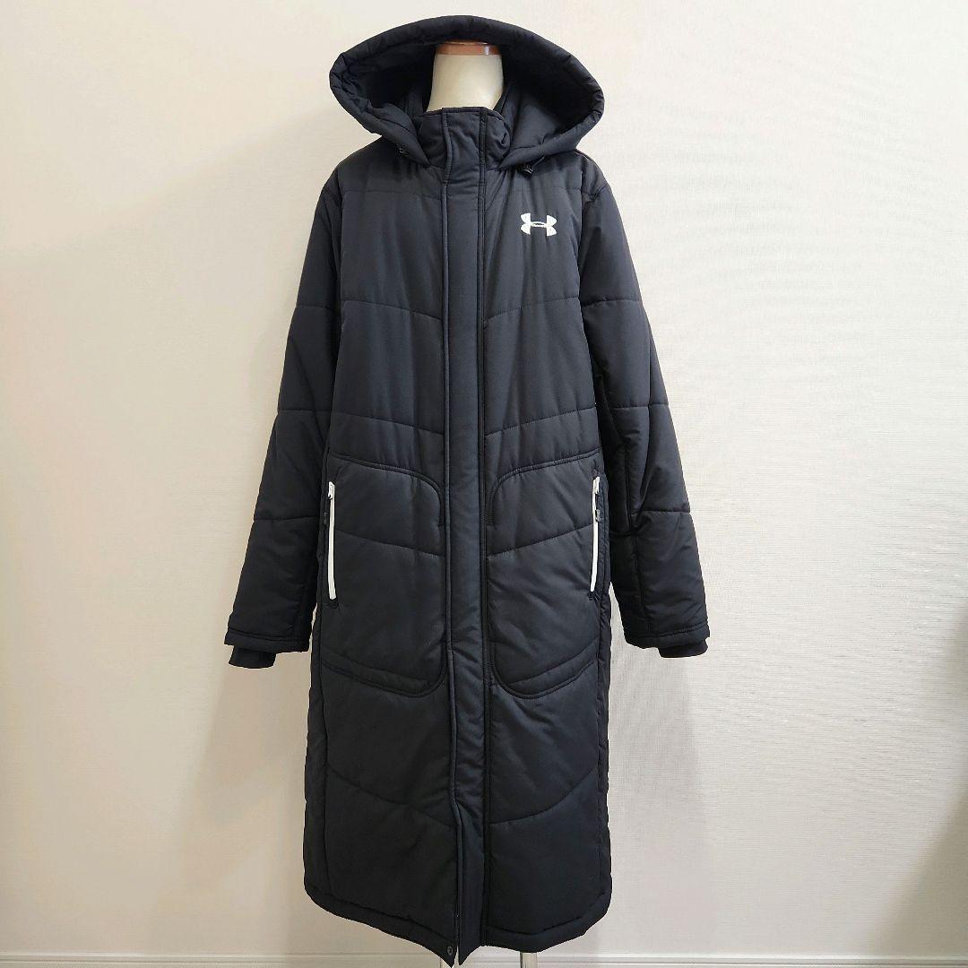 Under Armour アンダーアーマーフード付きベンチコート ブラック XL