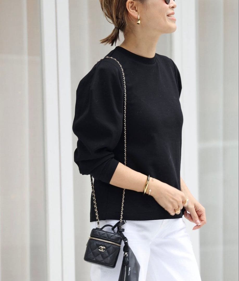 ドゥーズィエムクラス　CELERI セルリ　ダイヤスリーブ　プルオーバー