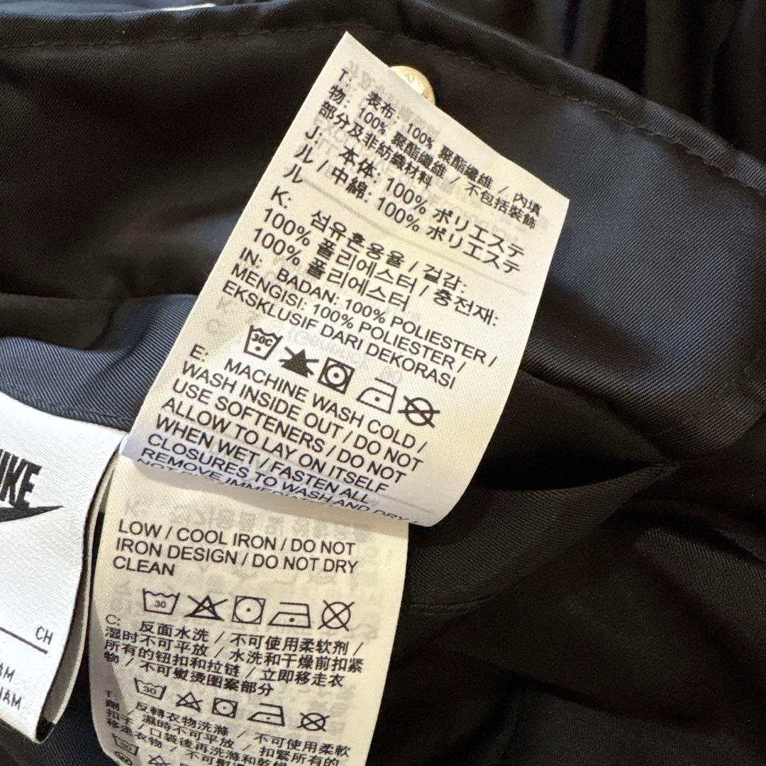 DD6056-010NIKEナイキリバーシブルボンバージャケットMA-1