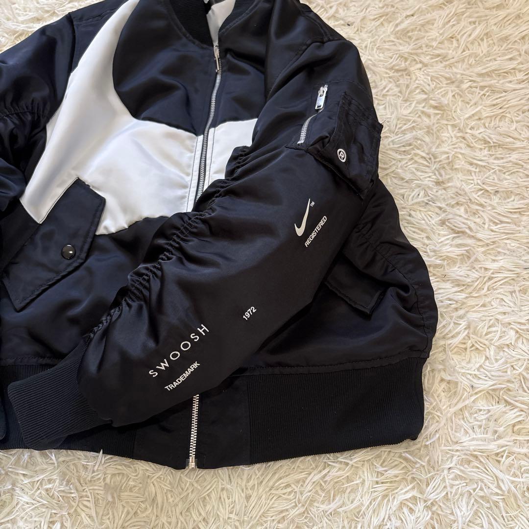 DD6056-010NIKEナイキリバーシブルボンバージャケットMA-1