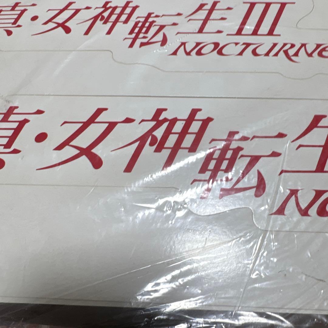 ps2 真　女神転生Ⅲ 店頭　販促　ポップ　非売品　 カットアウト