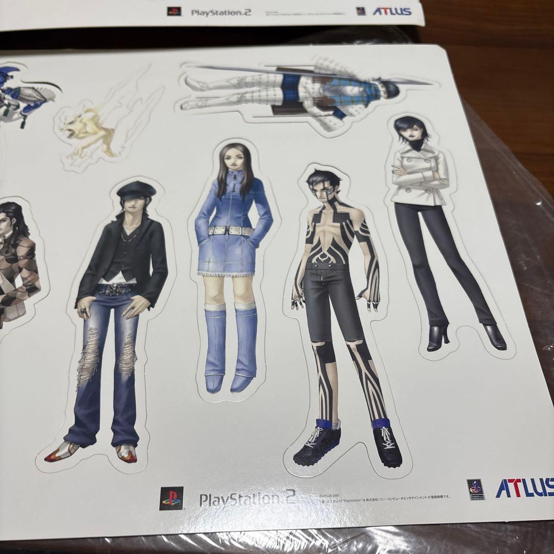 ps2 真　女神転生Ⅲ 店頭　販促　ポップ　非売品　 カットアウト