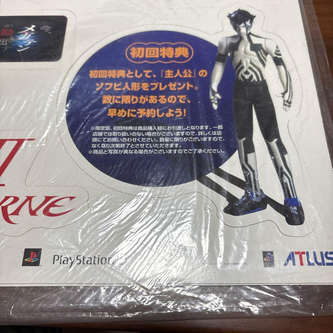 ps2 真　女神転生Ⅲ 店頭　販促　ポップ　非売品　 カットアウト