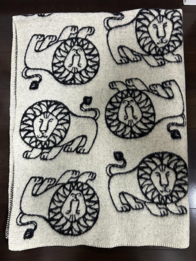 クリッパンxリサ・ラーソン★LEO ブランケット（シングルサイズ）