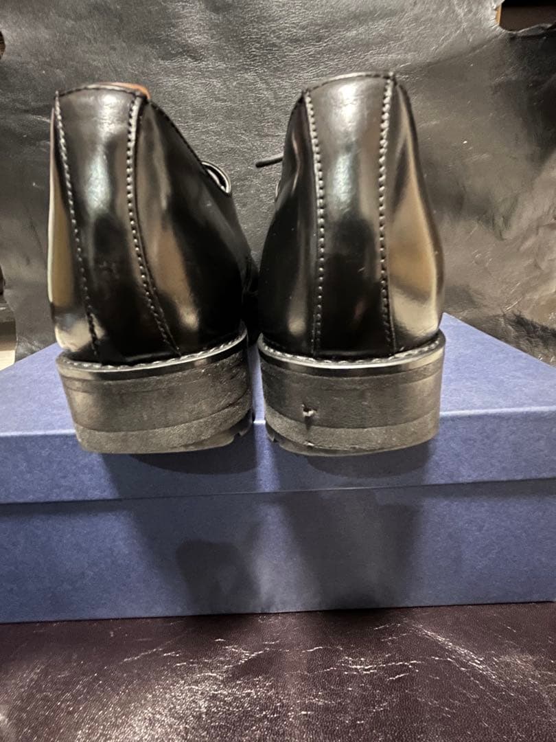 【美品】ADELO 6cmアップ革靴 ＋ シューツリー付き