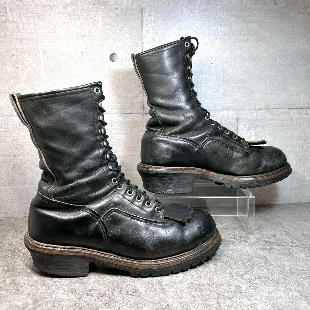 80s【RED WING】ロガーブーツ/2210/プリント羽根タグ/廃盤/919