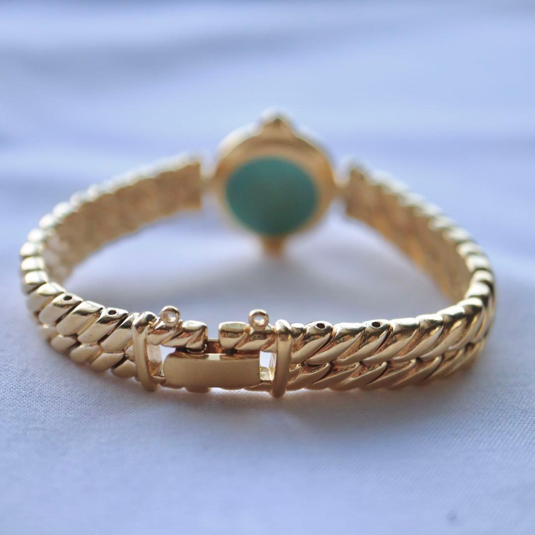 SEIKO エクセリーヌ ダイヤベゼル 2Pルビー シェル文字盤 時計 1392