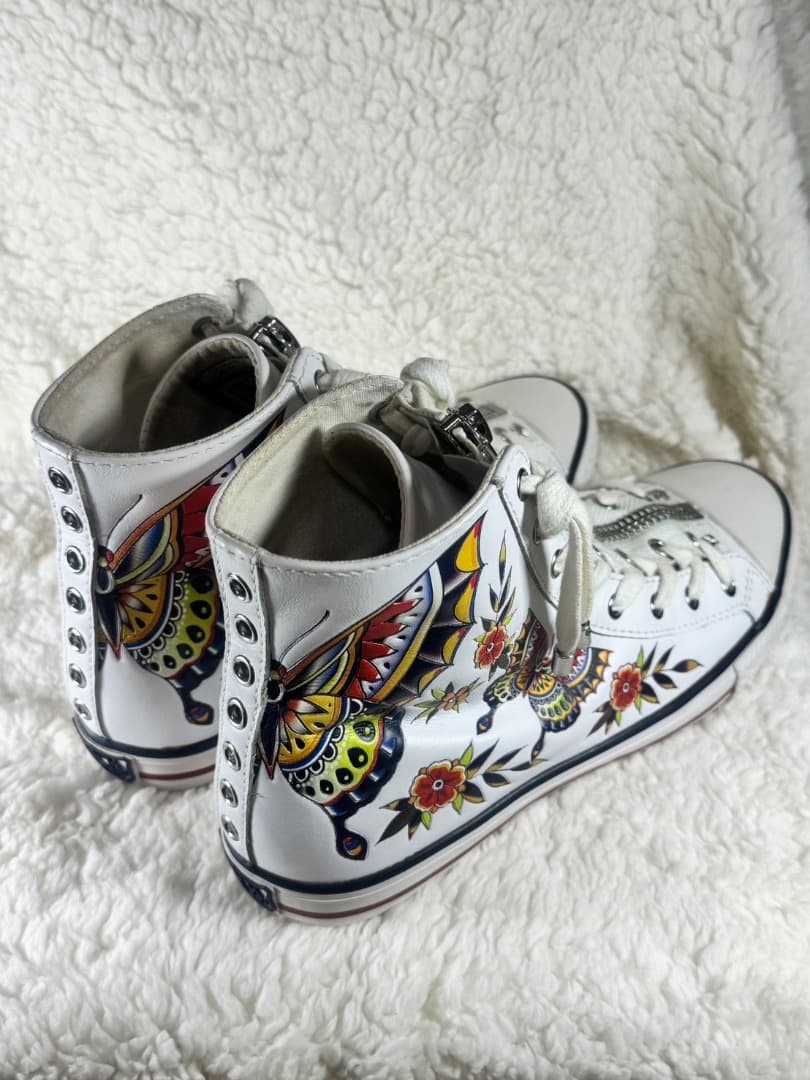 ASH アッシュ バタフライ ハイカットスニーカー　38 23.5〜24.5