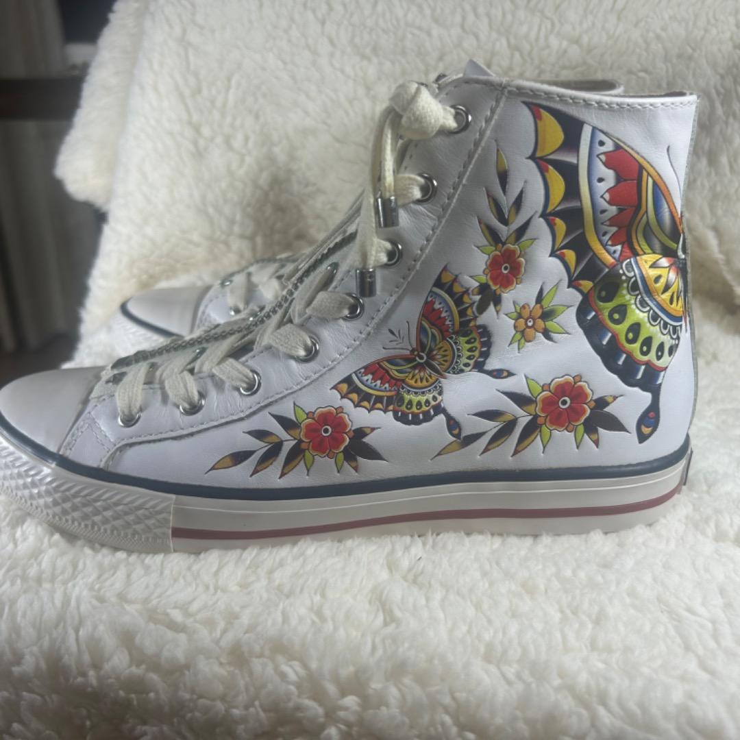 ASH アッシュ バタフライ ハイカットスニーカー　38 23.5〜24.5
