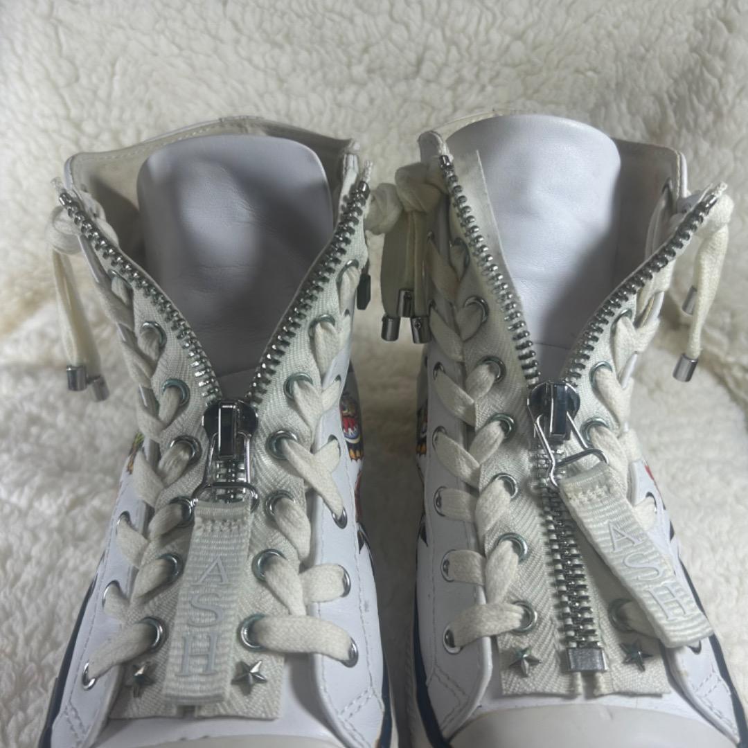 ASH アッシュ バタフライ ハイカットスニーカー　38 23.5〜24.5