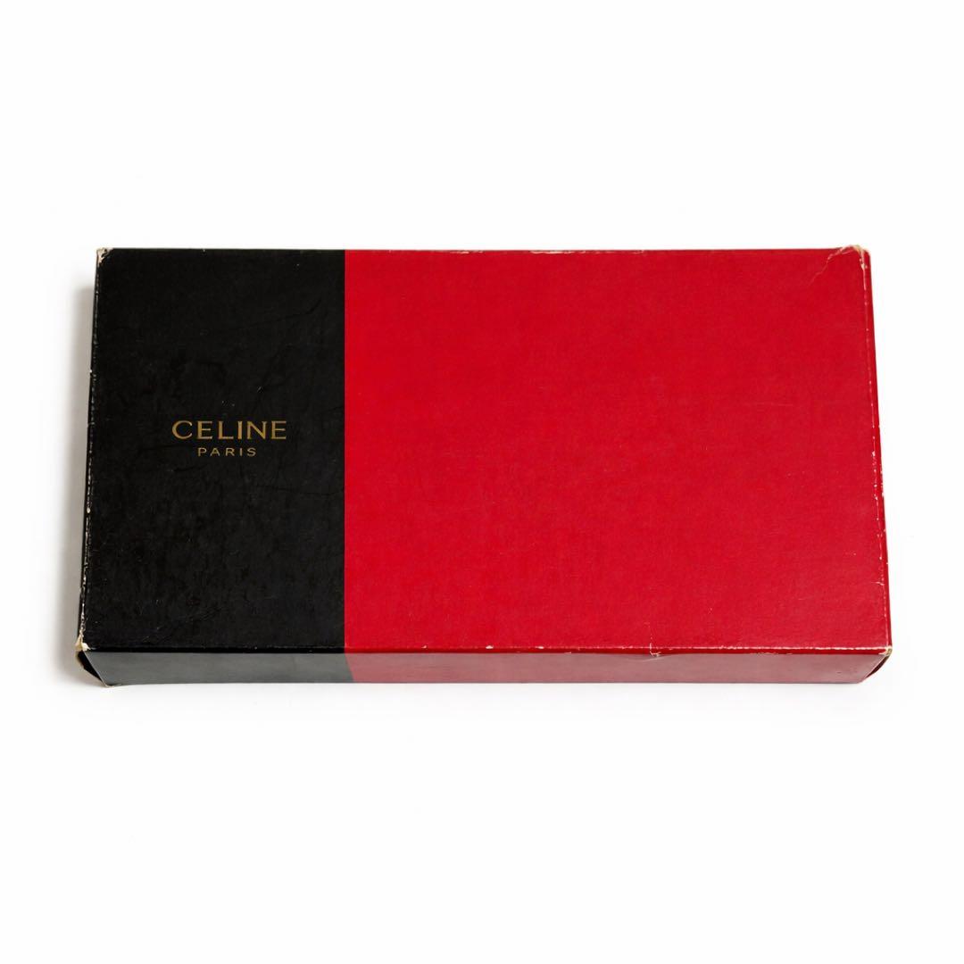 CELINE マカダム柄 長財布 未使用品 箱付