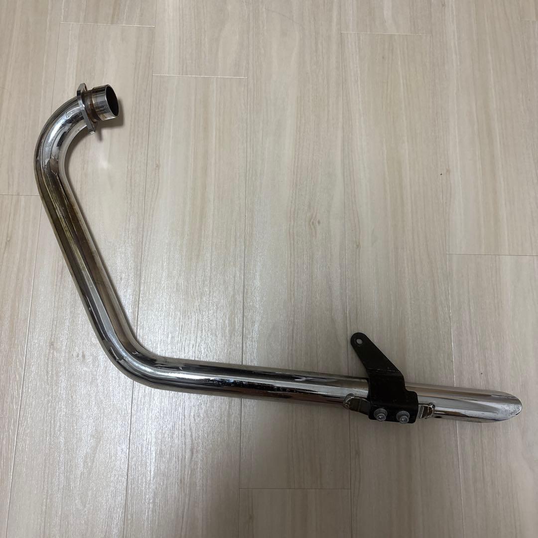 2%er SR400/500 トルクコーンドラッグパイプマフラー