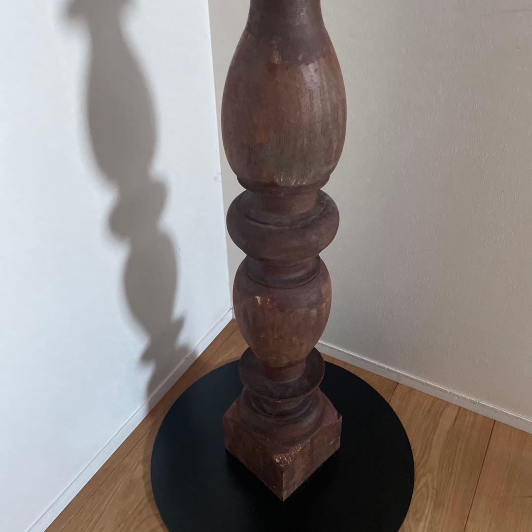 古材×アイアン　サイドテーブル　花台