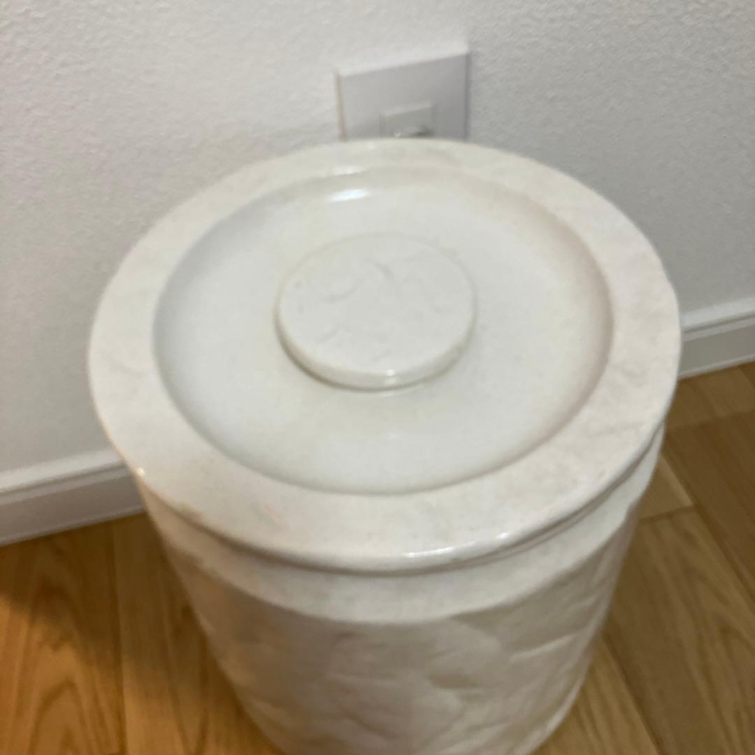 しんしゅうやき　かめ　壺　保存容器　漬物作り　味噌作り