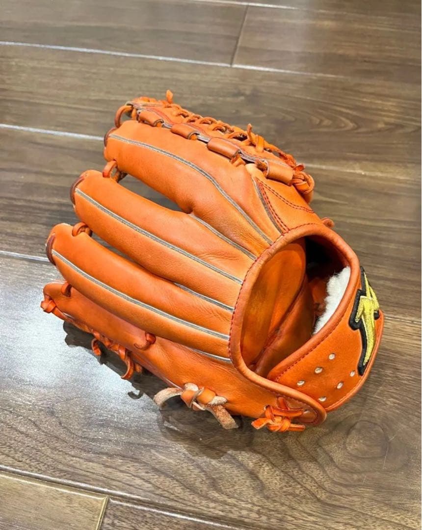 アトムス ターニング 硬式グローブ オレンジ