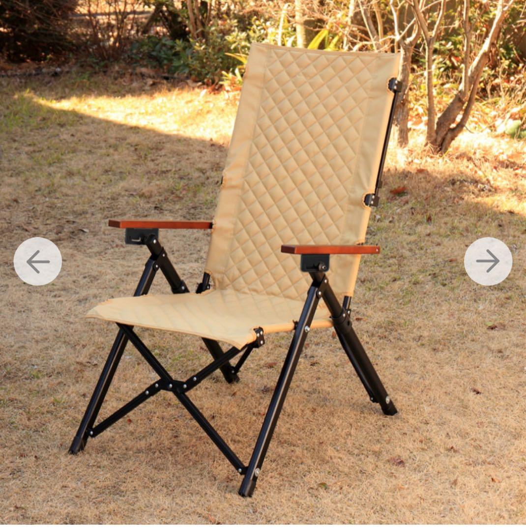 Alpen Outdoors ハイバックチェア ブラック