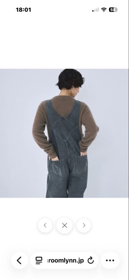 シールームリンコーデュロイ オーバーオール