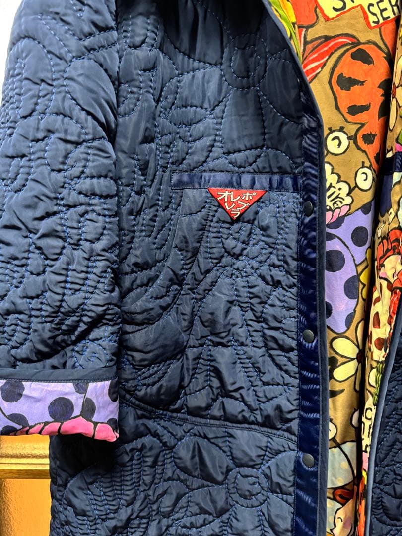 アルベロベロ　キルティングコート リバーシブル