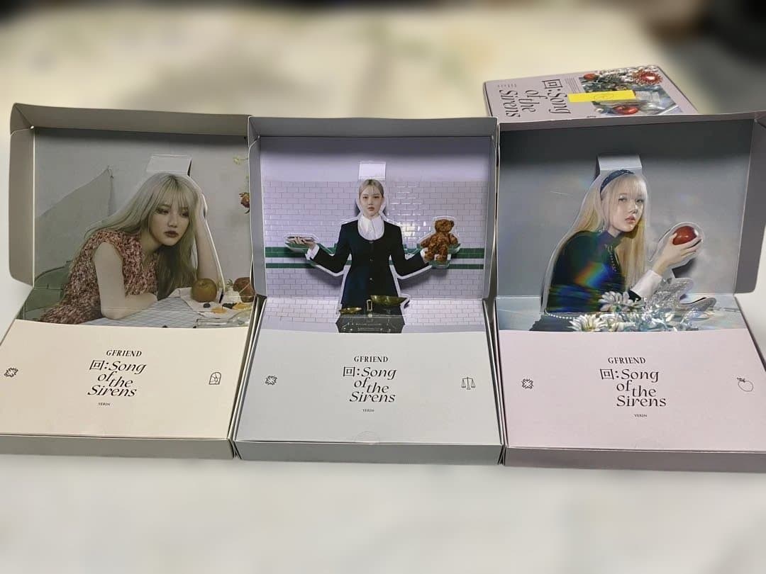 GFRIEND 回:Song of the Sirens イェリン3形態セット