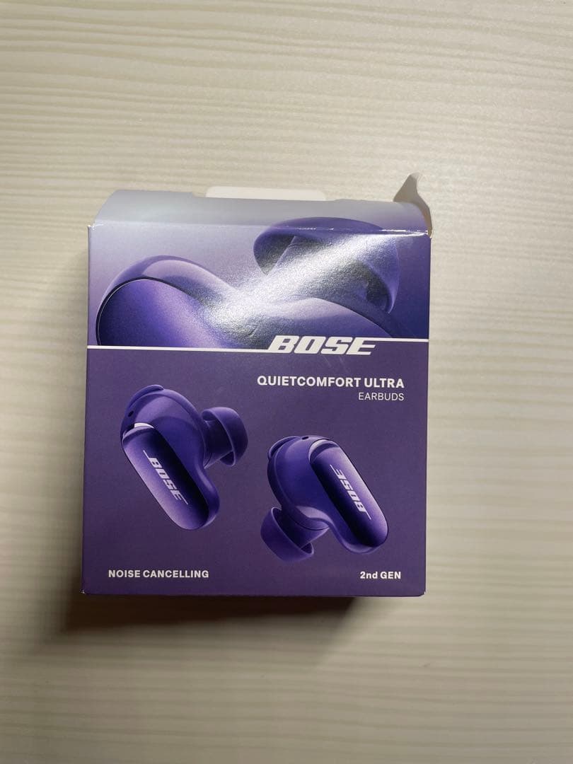片耳のみ！BOSE ワイヤレスイヤホン (第2世代)限定色紫