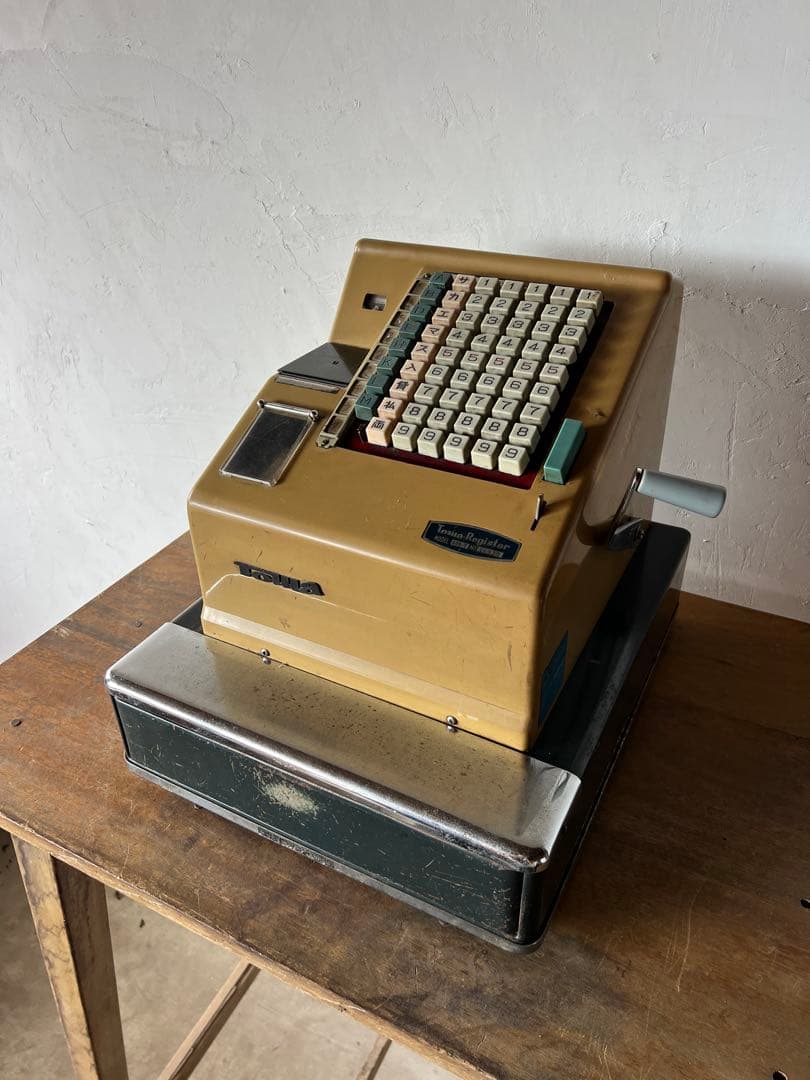 【昭和レトロ】TOUWA レジスター ヴィンテージ インダストリアル